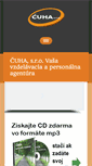 Mobile Screenshot of cuha.sk